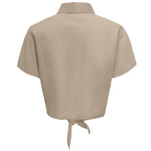 Only Jakiri Linen Knot Shirt